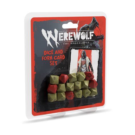 Renegade Werewolf The Apocalypse 5e Dice And Form Card Set Phoenix