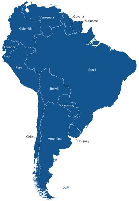South America Map Countries And Geography Gis Geography