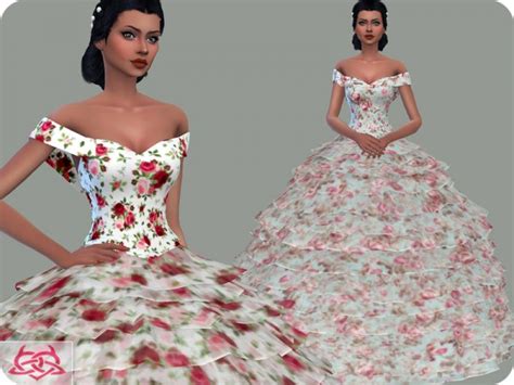 The Sims Resource Wedding Dress 17 Recolor 1 By Colores Urbanos • Sims
