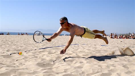 Beach Tennis Competition Hits The Sand Hermosa Beach CA Patch