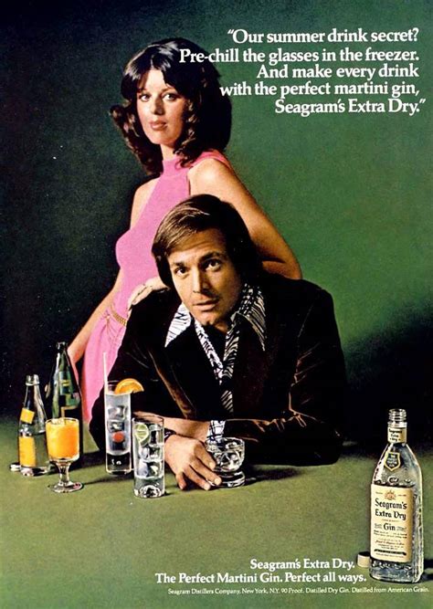 Happy Couples Selling Booze Vintage Alcohol Adverts Of The 1970s