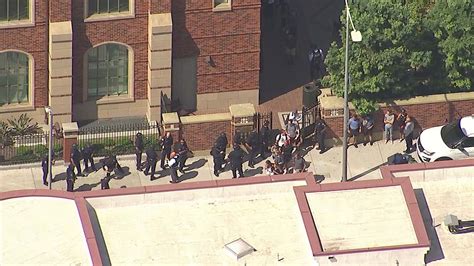 lapd no evidence of shooting found at usc campus abc7 san francisco