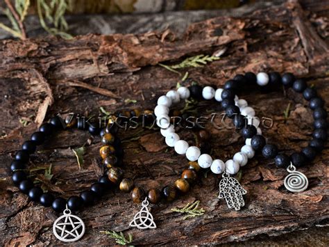 Crystal Bracelet Customized Witches Bracelet Witchcraft Wicca Jewelry