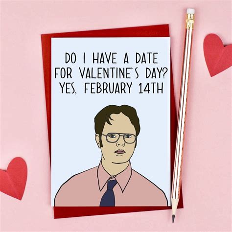 Excited To Share This Item From My Etsy Shop Funny Dwight The Office Inspired Valentines