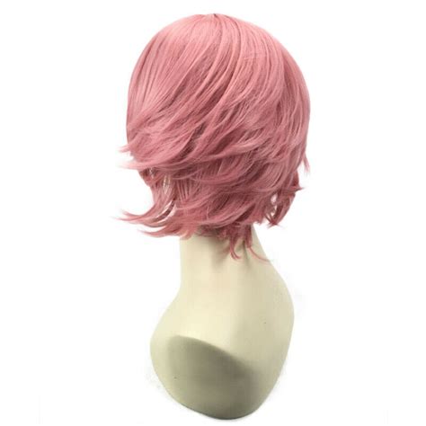 Hot Pixie Cosplay Anime Short Wig Black Brown Straight Unisex Full Wigs