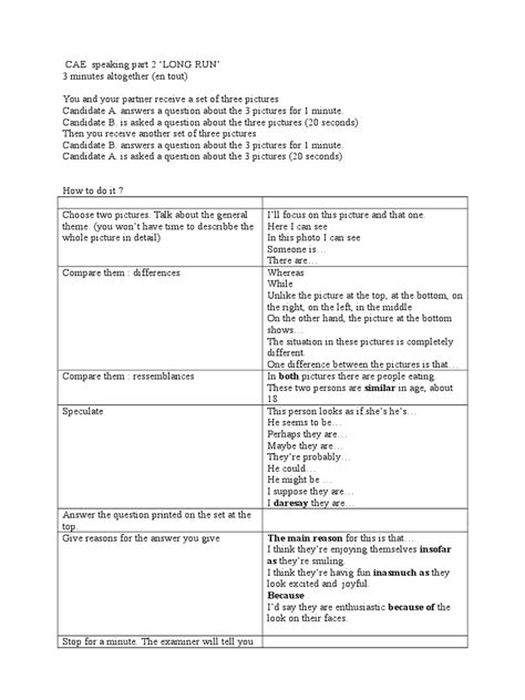 cae speaking part 2 pdf