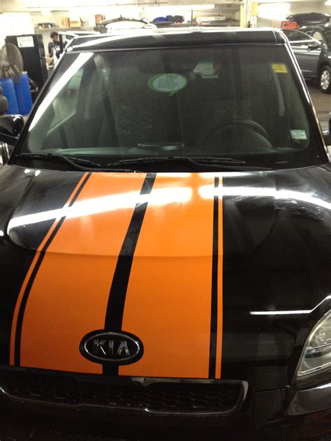 Kia Soul Custom Racing Stripes St Louis Paint Protection Film St