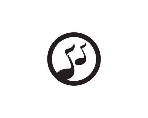 Music Note Symbols Logo And Icons Template 603922 Vector Art At Vecteezy