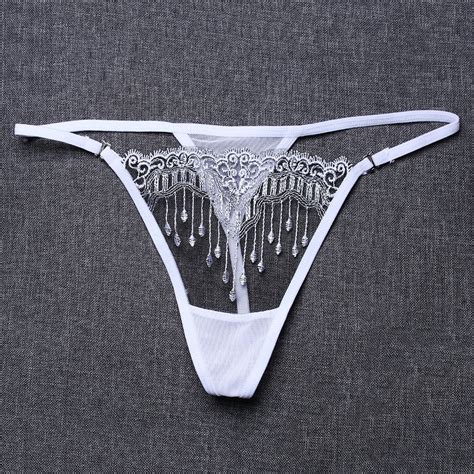 Buy 1pc Women Summer Sexy Pearl Lingerie G String