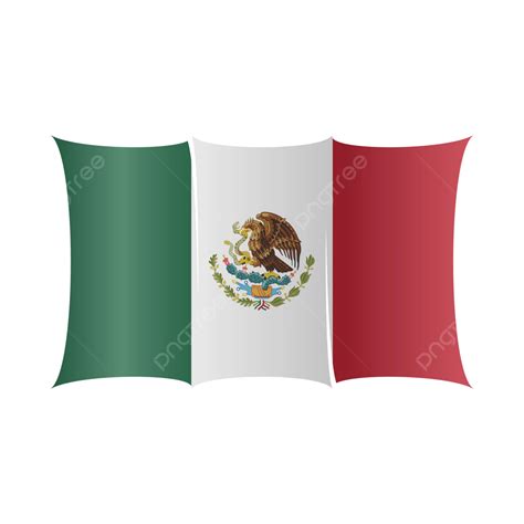 Mexico Flag Vector Mexico Flag Mexican Flag Png And Vector With