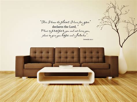 More than 4000 free home decor mail at pleasant prices up to 20 usd fast and free worldwide shipping! bible verse wall decals - Home Decor
