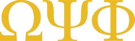 Transparent Omega Psi Phi Logo Png