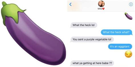 Here S What Happened When 8 Women Texted Their Partners The Eggplant Emoji