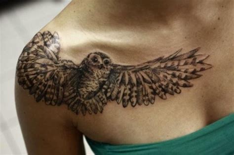 56 Best Flying Owl Tattoos