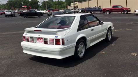 White 1991 ford mustang gt 5.0l v8 5 speed manual w/overdrive for sale. 1992 Ford Mustang GT - YouTube