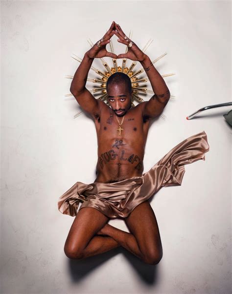 New Tupac Shakur Pac Nude Poster Print Artwork Canvas Free Shipping Ebay
