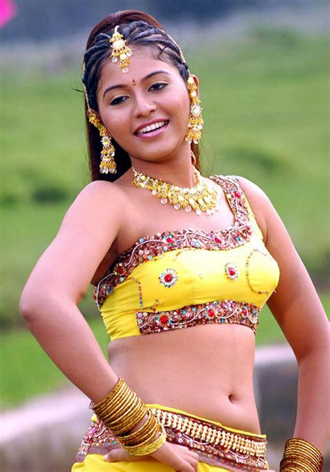 Spicyactresshot Spicy Indian Actress Anjali Hot Navel Stills