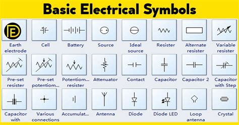 Common Electrical House Wiring Symbols Wiring Digital And Schematic