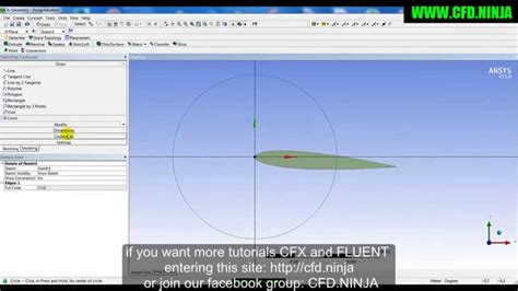 Ansys Cfx Tutorial Naca 0012 With Angle Of Attack Part 25 Youtube