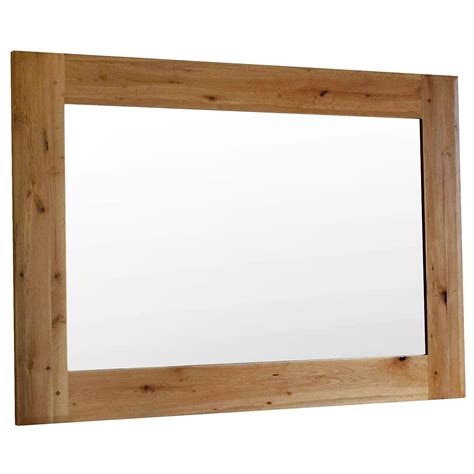 Cathedral Oak Wall Mirror Pine And Oak