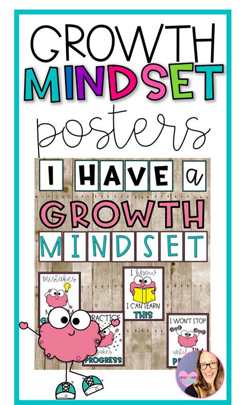 Growth Mindset Posters for Bulletin Board | Growth mindset posters, Growth mindset, Growth ...