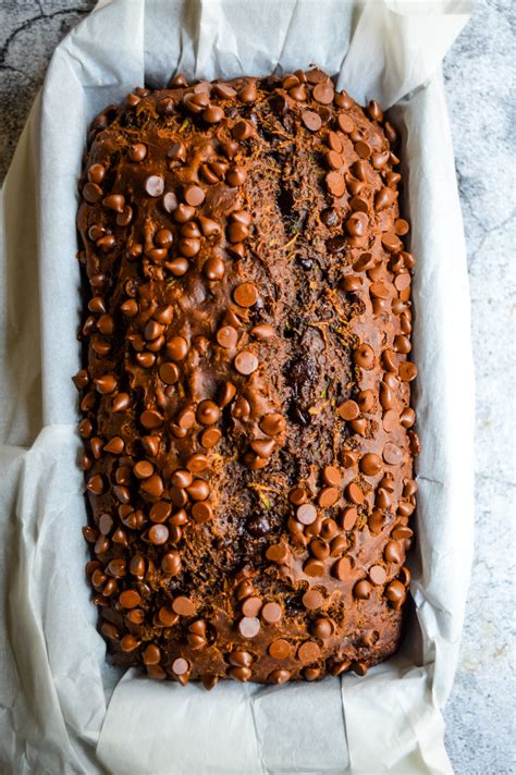 Double Chocolate Zucchini Bread Kay S Clean Eats