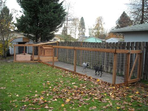 616 x 461 jpeg 63 кб. Dog Run - Completed with Dogs Added | Dog house on covered ...