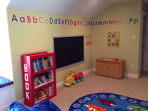 Classroom Themed Playroom Created By Build A Room An Orlando Fl Based