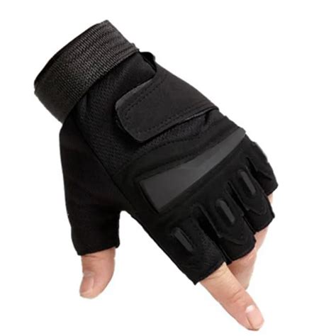 Outdoor Tactical Fingerless Gloves Military Army Shooting Hiking Climbing Cycling Riding Airsoft