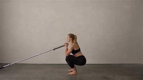 Landmine Narrow Stance Squat Video Instructions And Variations
