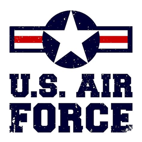 Força Aérea Dos Estados Unidos Vetor Premium