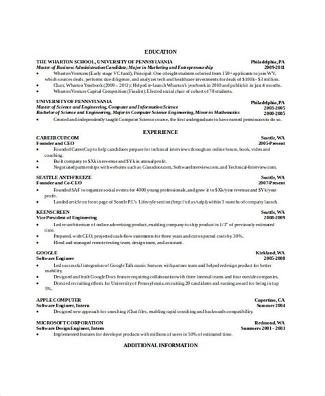 Areas of interest computer algorithms, software development, computer vision etc. Computer Science Resume Template - 8+ Free Word, PDF Documents Download | Free & Premium Templates