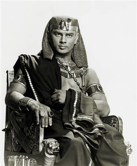 gods and foolish grandeur ramses goes to hollywood yul brynner in the ten commandments