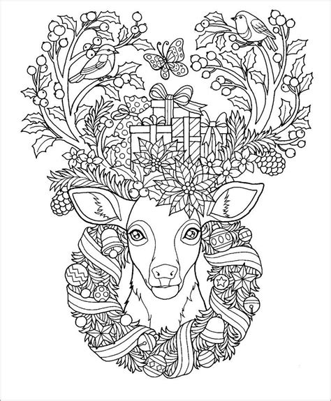 These free coloring pages look great when printed on cardstock and colored with sharpies. Reindeers Coloring Pages - ColoringBay