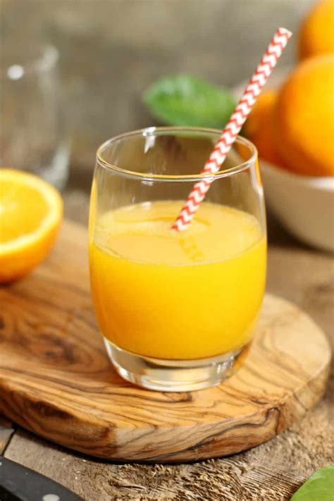 Fresh Squeezed Orange Juice Recipe Homemade Orange Juice Orange