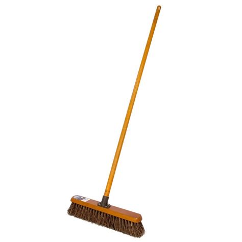 Countryman 18 Stiff Bassine Broom Complete With Wooden Handle By