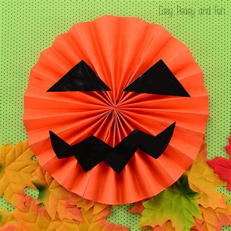 17 Simple And Easy Fall Pumpkin Crafts For Kids To Make