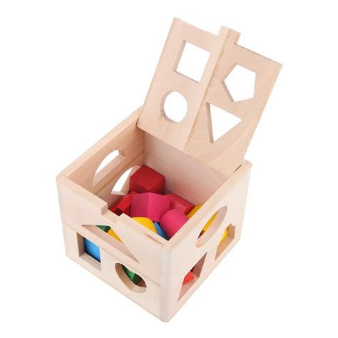 Wholesale Stylish And Cheap Brand 13 Holes Wooden Toys Intelligence Box