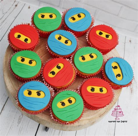 Lego Ninjago Cupcakes Ninjago Geburtstag Kindergeburtstag 4 Geburtstag