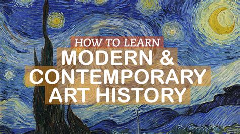 How To Learn Modern And Contemporary Art History Littlearttalks Youtube