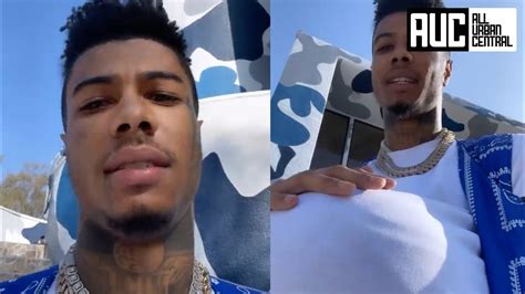 Blueface Reacts To Chriseanrock Claiming To Be Pregnant By Him Youtube