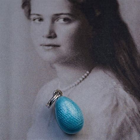 Grand Duchess Maria Nikolaevna Egg Pendant Romanov Palace House Of