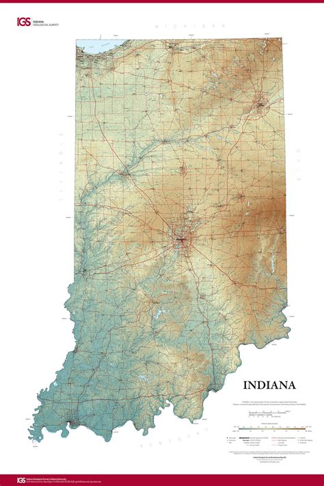 New State Map From Indiana Geological Survey Makes Use Of High Res Imaging
