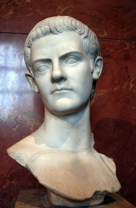 Portrait Of Emperor Caligula From Thrace C Ancient Rome Statue