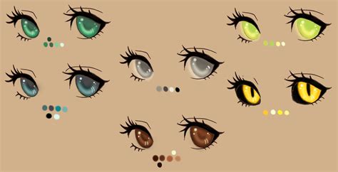How To Color Anime Eyes