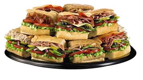 Walmart Party Sub Sandwich Tray Quotes Subway Trays Sandwich Trays