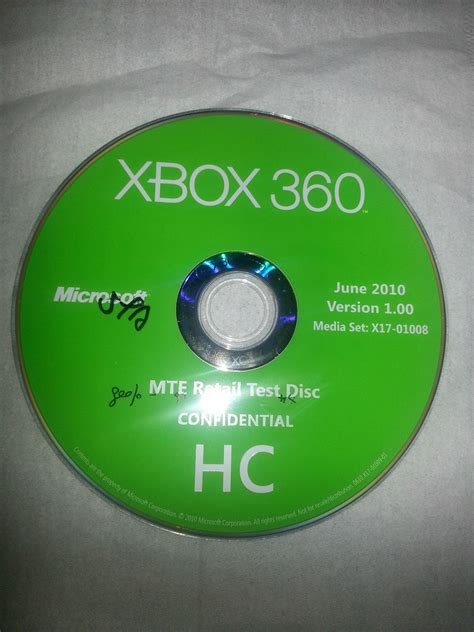So My Xb1 Came With Some Kind Of Confidential Disc In It Xboxone