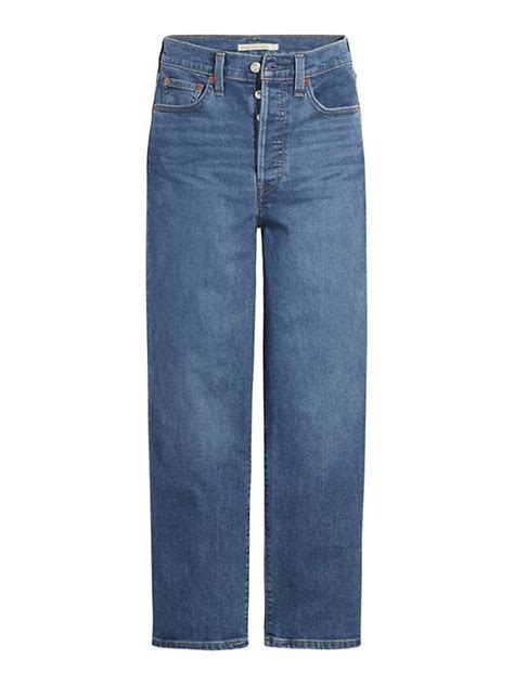Ribcage Straight Ankle Jeans Blue Levis® Gi
