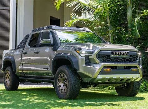 First Look 2024 Tacoma Trailhunter Toyotas Badass Hybrid Truck
