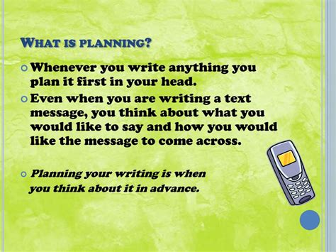 Ppt Planning Your Writing Powerpoint Presentation Free Download Id